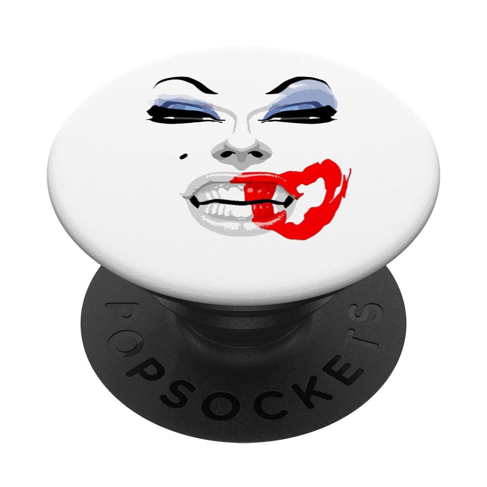 Its Drag Queen MerchAlaska's Terrible Makeup Drag Queen T-Shirt PopSockets PopGrip: Swappable Grip for Phones & Tablets