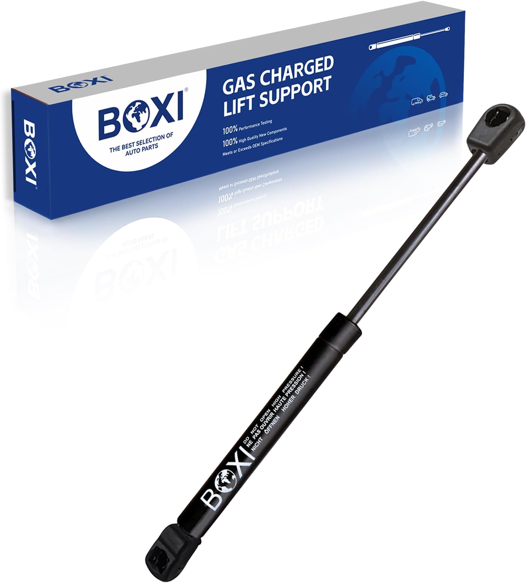 BOXI Qty(1) Front Hood Lift Support Strut Shock Spring Damper Fits for Dodge Durango 2011 2012 2013 2014 2015 2016 2017 2018 (with Factory Aluminum Hood) 6468