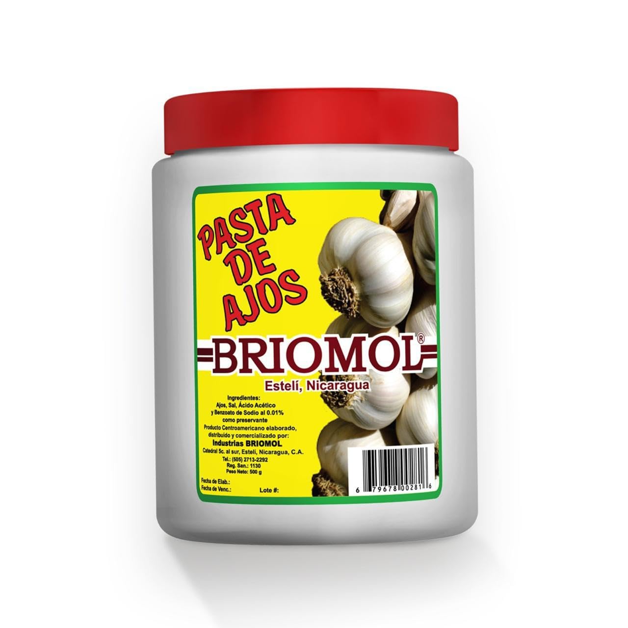 pasta de ajo Briomol