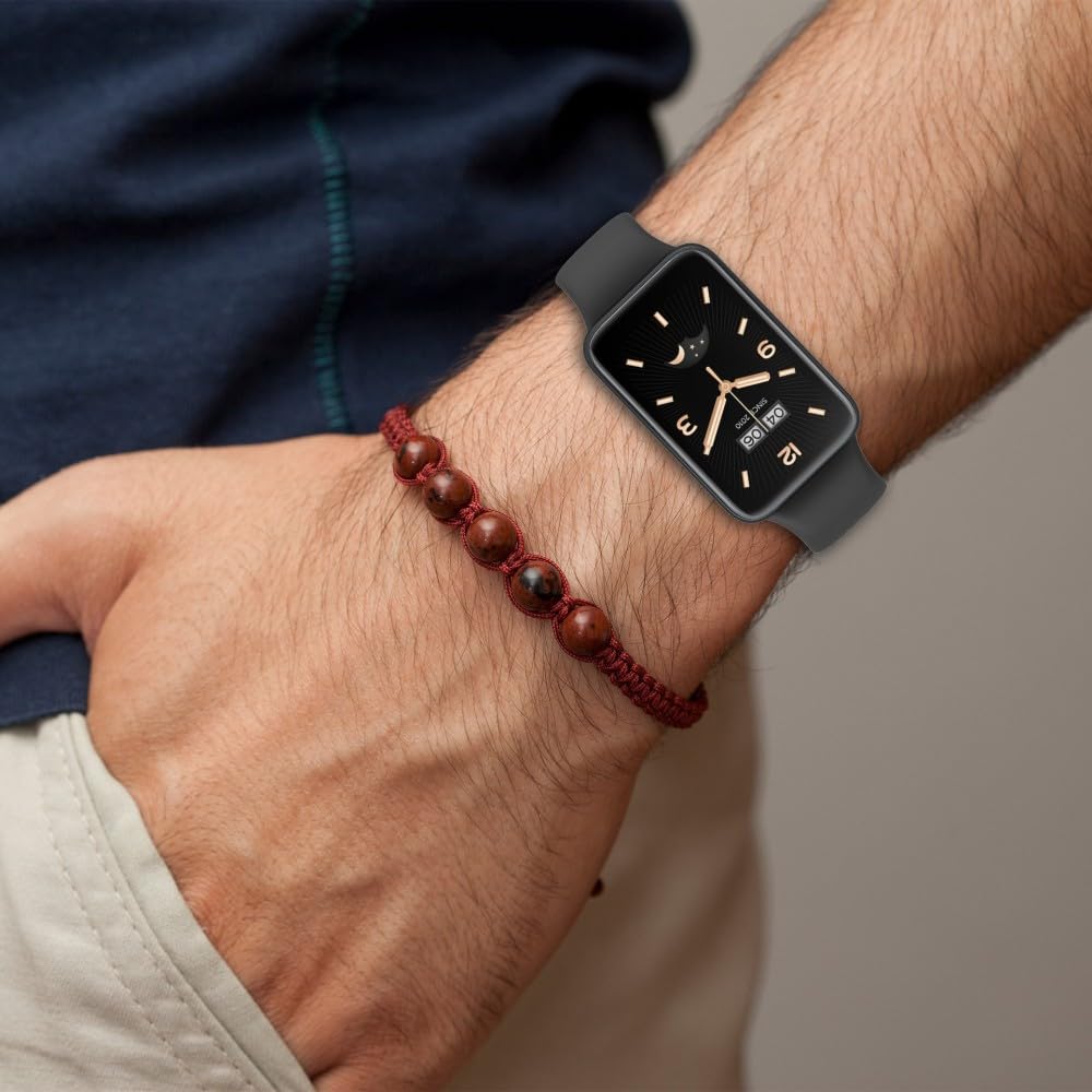 Bransoletka zastępcza, kompatybilna z Huawei Band 8/8NFC/Band 9/9NFC/Band 10/10 NFC, miękki pasek do zegarka, sportowy zegarek dla kobiet i mężczyzn