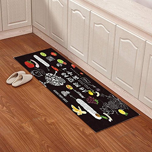 Tapis de cuisine antidérapant et matelas de bain pour la maison