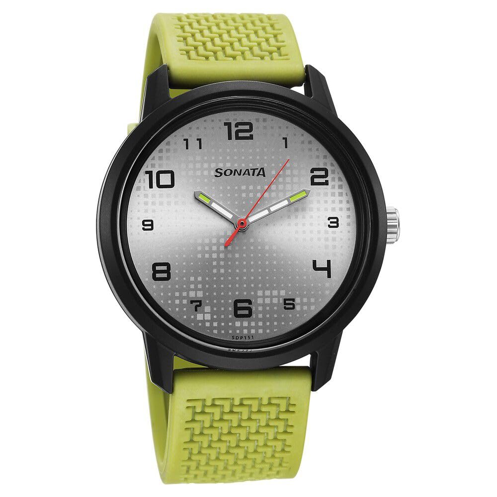 Sonata Volt Quartz Analog Multicoloured Dial Polyurethane Strap Watch for Men-77085PP17W (B0CSP1XZDH) Amazon Price History, Amazon Price Tracker
