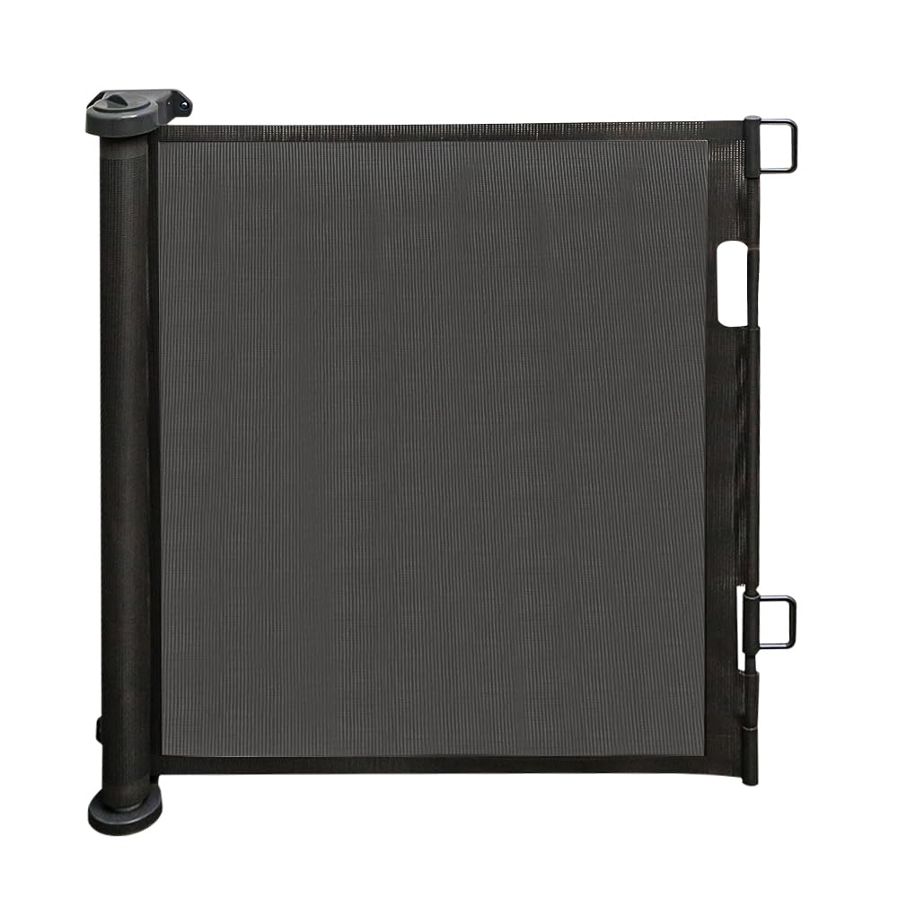 Barrière D'escalier Rétractable MYPIN Extra Large 180cm - Sécurité Bébé Et Chien - Installation Intérieur/extérieur