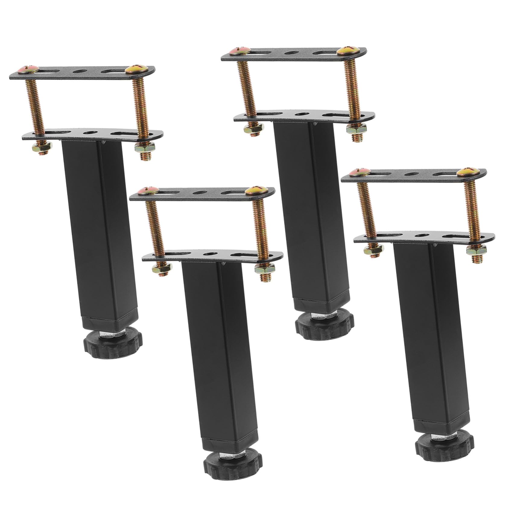 Sommier de Support Robuste COLLBATH avec Pieds de Lit Réglables en Acier