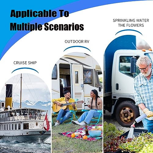 Image of ACA RV Water Filter Uses Multi-Layer Filtering Materials to Greatly Reduce The Odor, Chlorine, and Sediment in Drinking Water, Making It Suitable for Marine RV Garden Kitchens