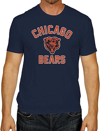 Miniatura 8 de Team Fan Apparel - Camiseta de fútbol de NFL para adultos, ligera, sin etiquetas, semiajustada, ideal para días de partidos