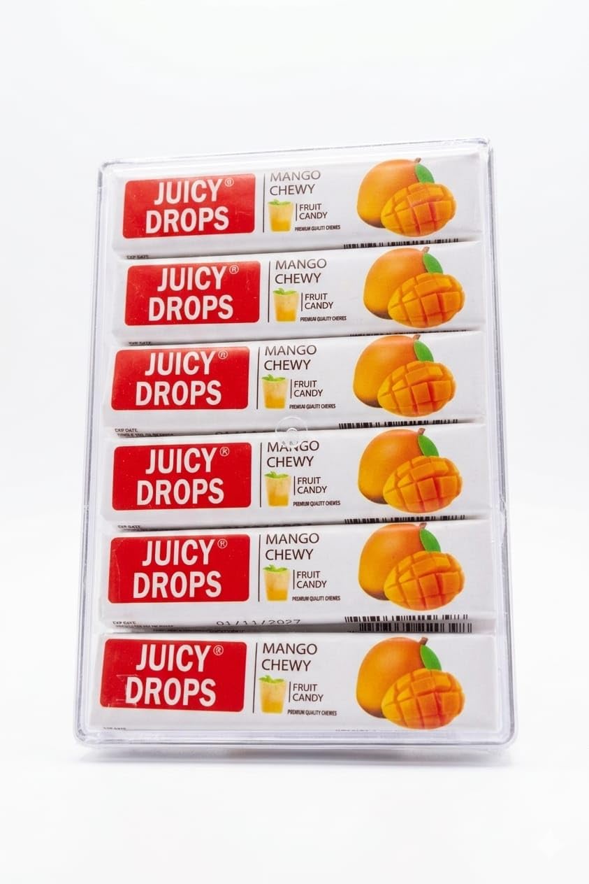Bonfire Juicy Drops Fruit mango Flavors delicious Candy Chewies 450g By Decadent Foods-image-12