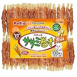 【Amazon.co.jp限定】ペティオ (Petio) Petzone(ペットゾーン) ササミ巻き ガム 100本入