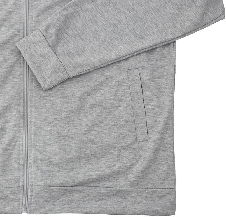 Men's Athletic Jacket - Lightweight Full Zip Stand Collar Slim Fit Outerwear for Spring Casual Wear - Image 6