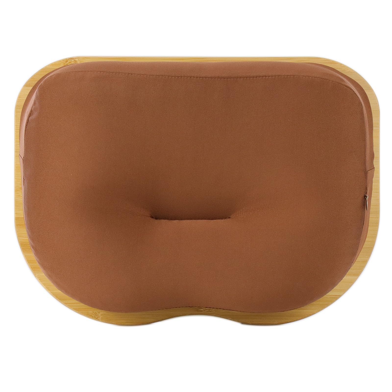 Lap Desk for Laptop with Cushion-Fits up to 15 inch Bamboo Computer Laptop Stand with Phone Hoder Anti-Slip — view 6