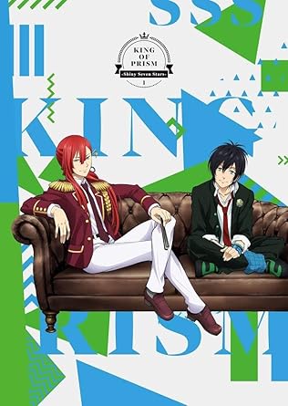 【Amazon.co.jp限定】「KING OF PRISM -Shiny Seven Stars-」第1巻BD(特典:ブロマイド3枚セット) [Blu-ray]