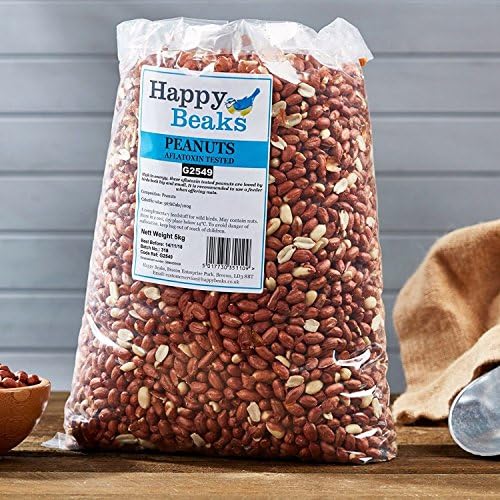 Happy Beaks Peanuts Premium Grade Seed Wild Bird Food Aflatoxin Tested
