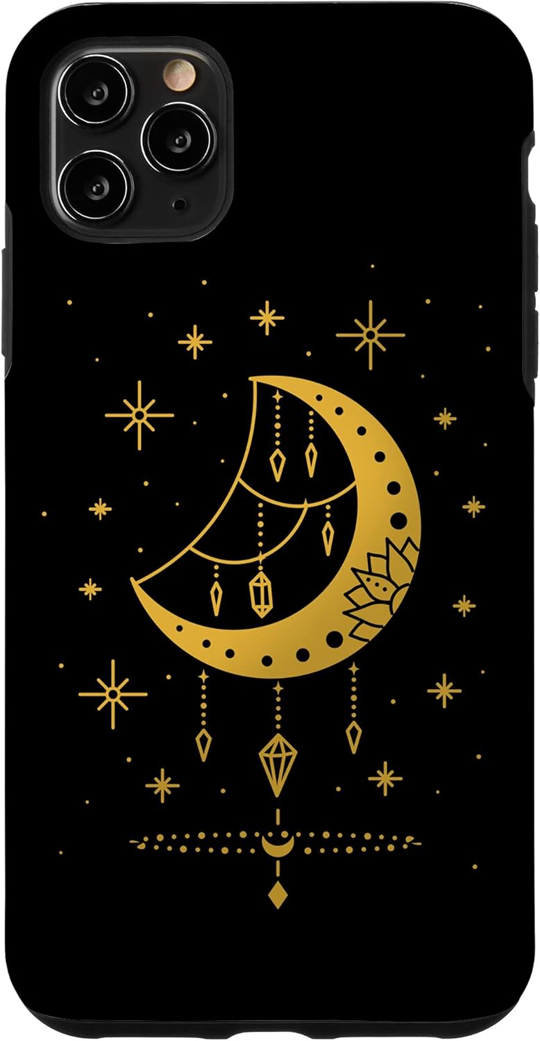 Amazon Iphone 11 ドリームキャッチャー 月 スピリチュアル 三日月 天文学 星 スマホケース 家電 カメラ オンライン通販
