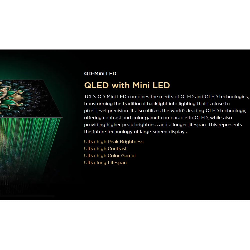 New Year Sale Tcl 65 Inch Qled-Miniled Tv Smart Google Tv, 4K Resolution, ... 3 New Year Sale Tcl 65 Inch Qled-Miniled Tv Smart Google Tv, 4K Resolution, ...