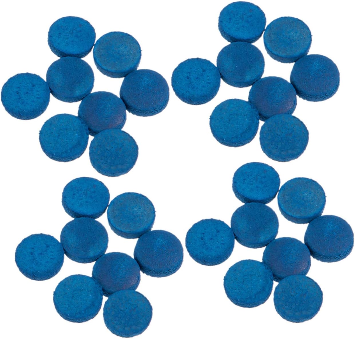 90 Pcs Billiard Cue Tip Billiard Pool Cue Tips Bike Patch Kit Billiard Necessity Snooker Parts Pool