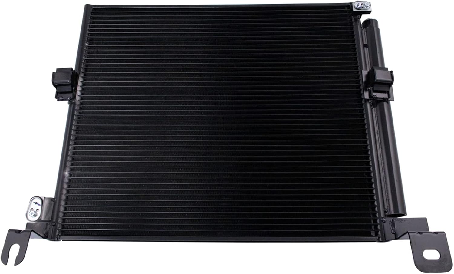 TRQ A/C Condenser and Receiver Drier Assembly Compatible with 2013-15 Toyota Tacoma 2012 Tacoma From 4 01 12 Production Date