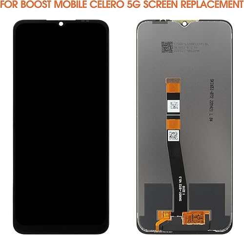 Miniatura 3 de Pantalla para Boost Mobile Celero 5G Reemplazo de pantalla para Celero 5G Pantalla LCD WTCELERO5G Pantalla táctil Digitalizador Asamblea Piezas de