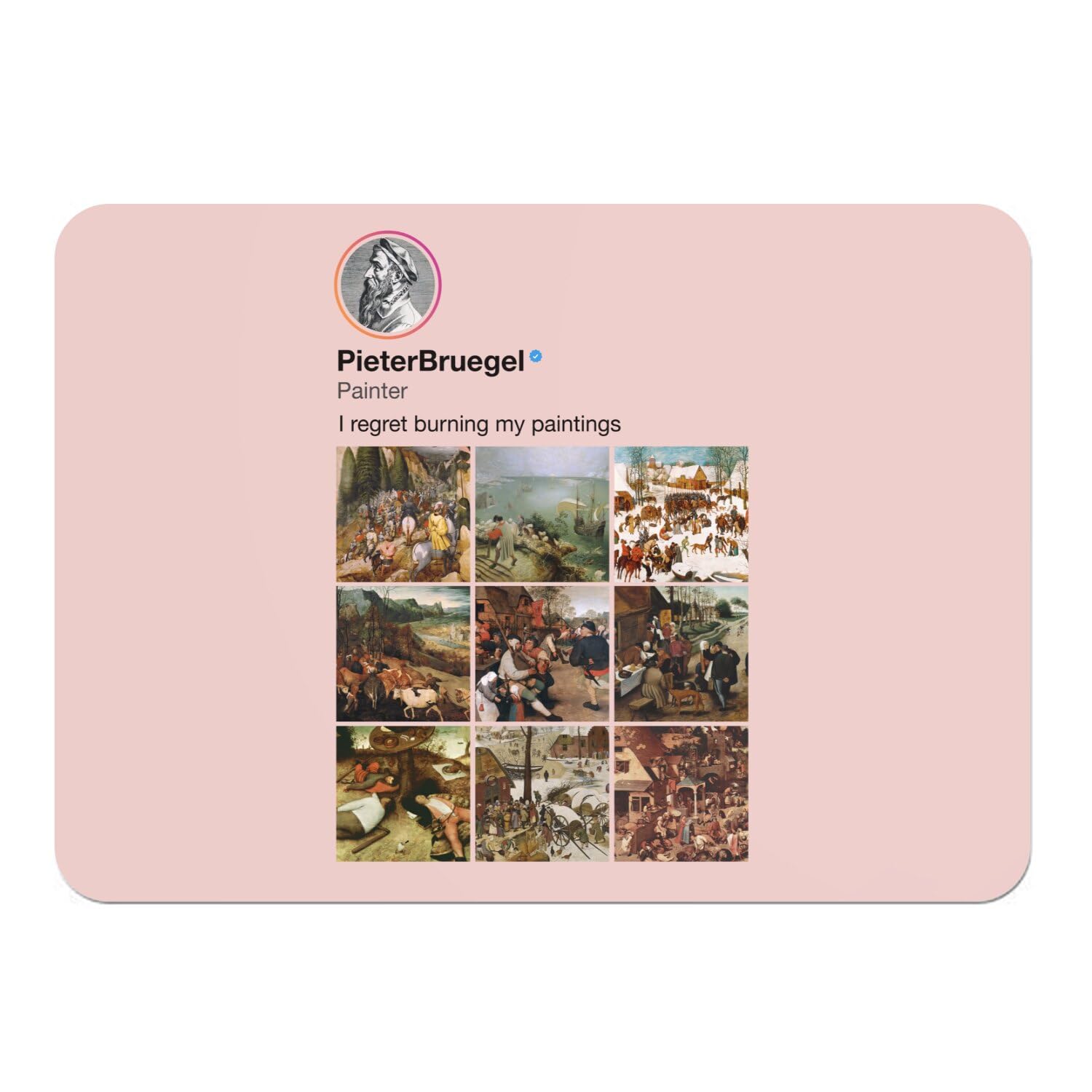 Napperons en liège Pieter Bruegel pour sublimer vos dîners et protéger la table