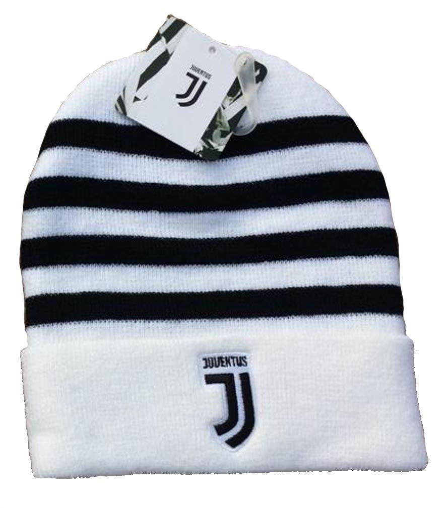 JUVENTUS Cuffia Juve Ufficiale bianconera Berretto Cappello Acrilico CUFJZEBI