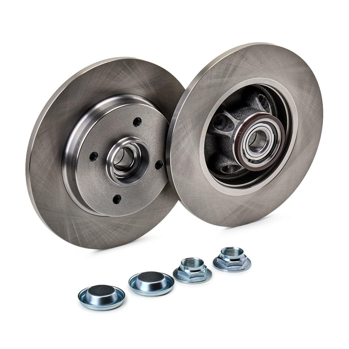 RIDEX 82B0700 2x Disco freno Posteriore con cuscinetto ruota Compatibilità con PEUGEOT 3008 0U