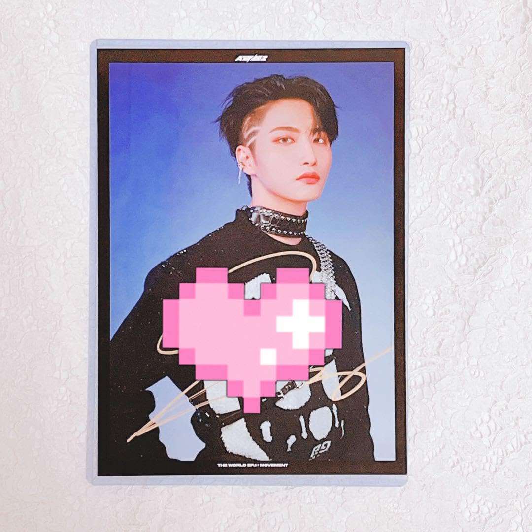 Amazon.co.jp: ateez ソンファ guerrilla 直筆サイン : スポーツ 