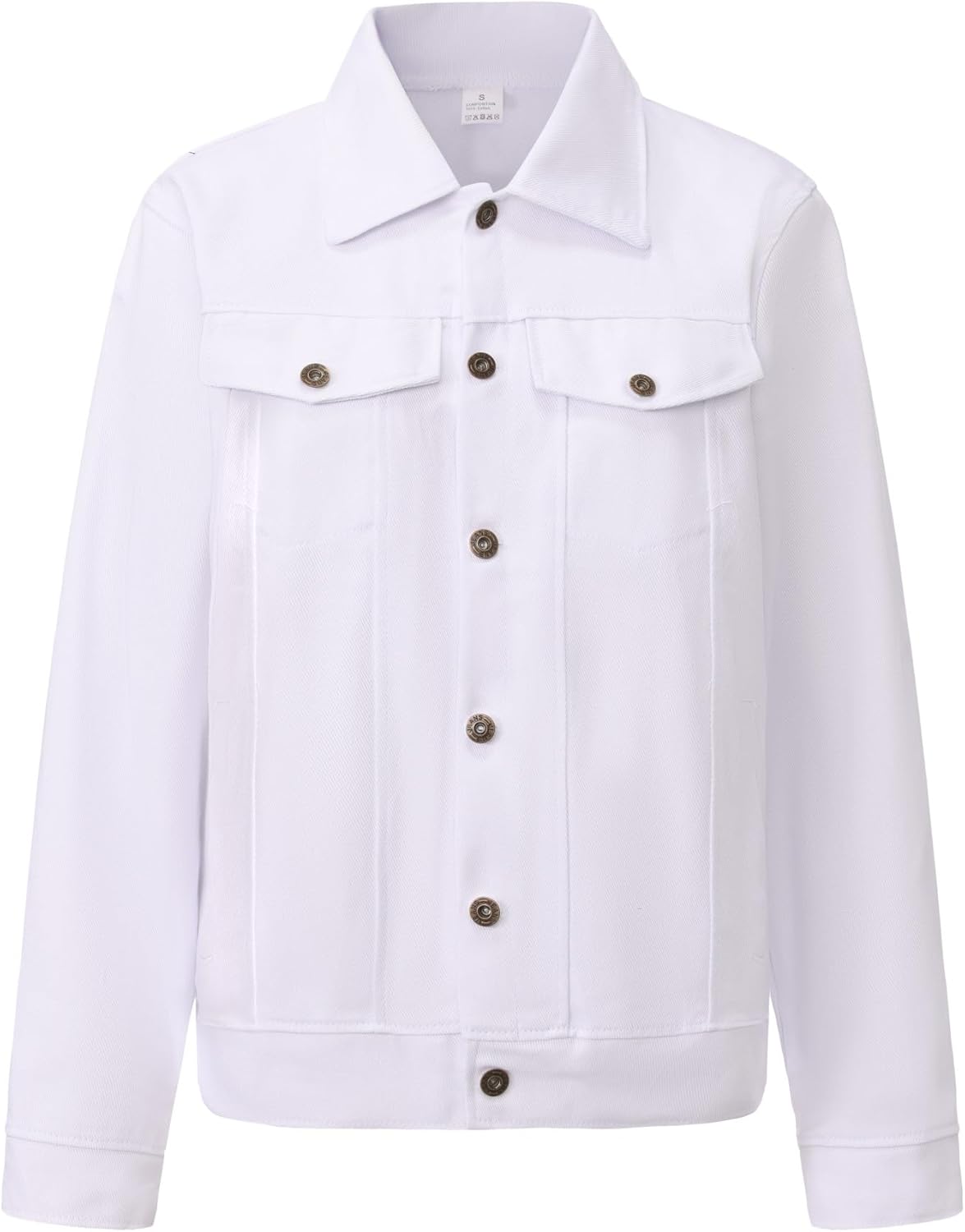 Men's Fashion Denim Jacket Slim Fit Button Down Casual Jeans Coat