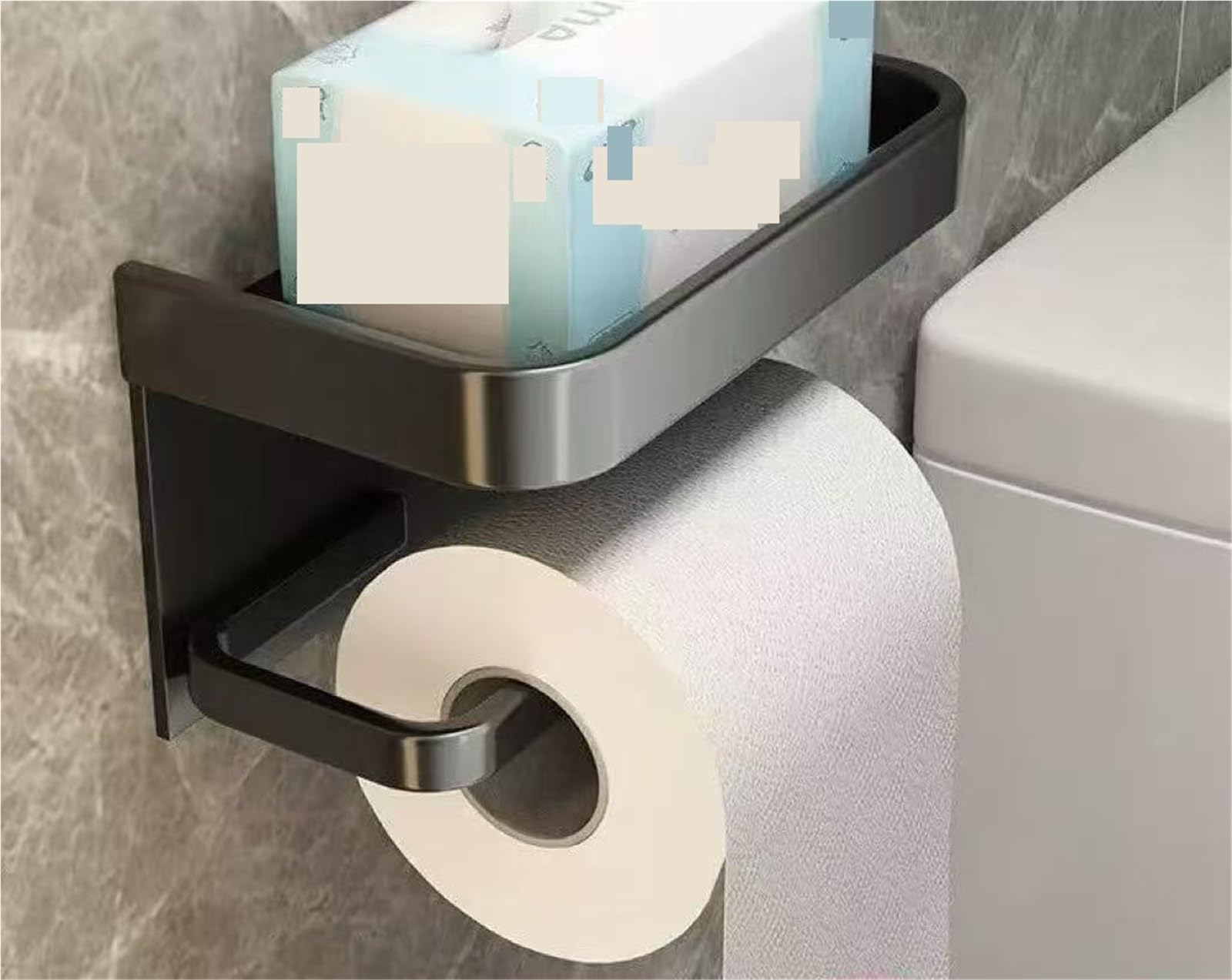 Portarrollos de Papel Higiénico Estante Portarrollos de Papel higiénico con Estante