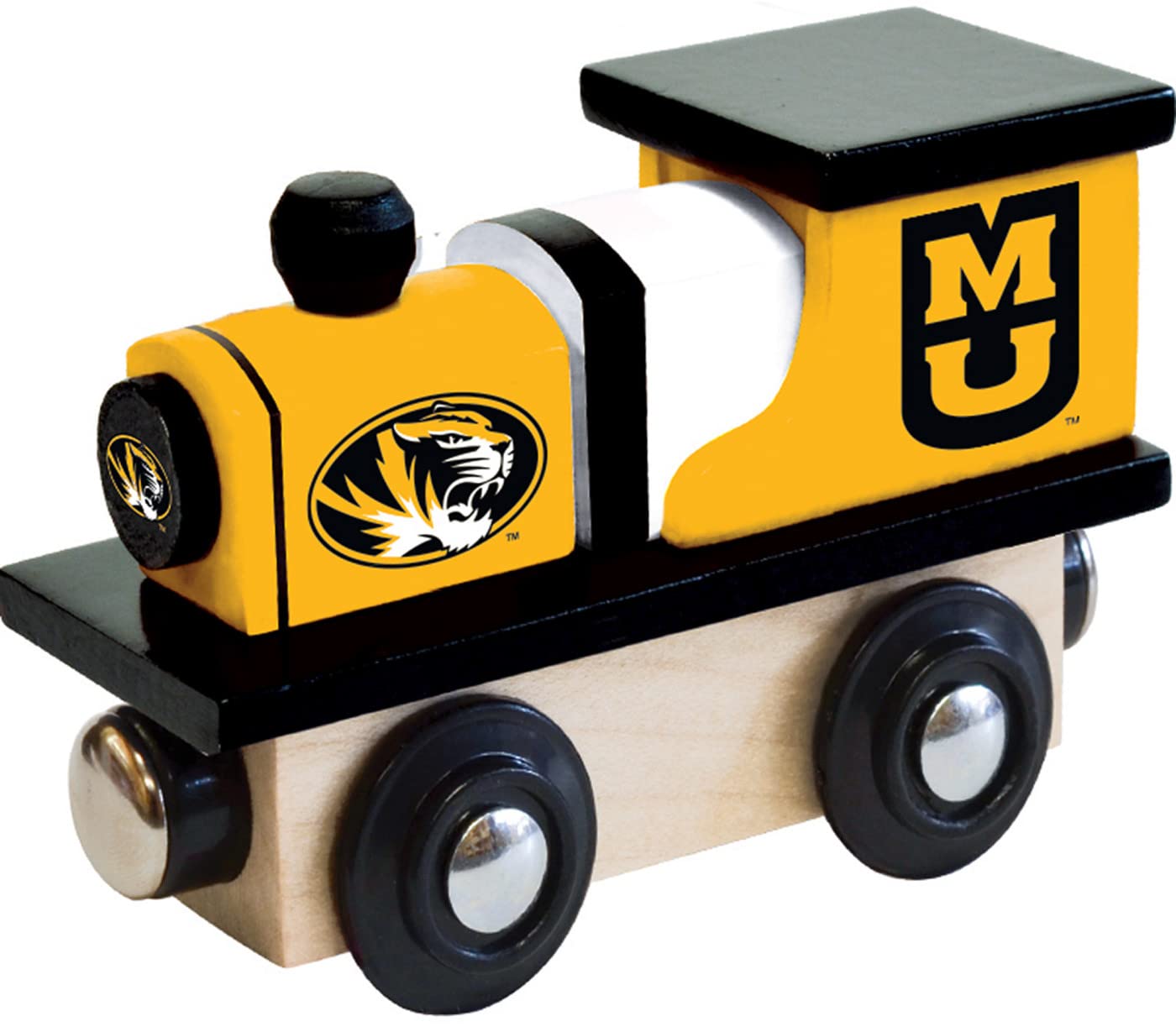 MasterPieces Wood Train Engine - NCAA Missouri Tigers - Officially Licensed Toddler &amp; Kids Toy