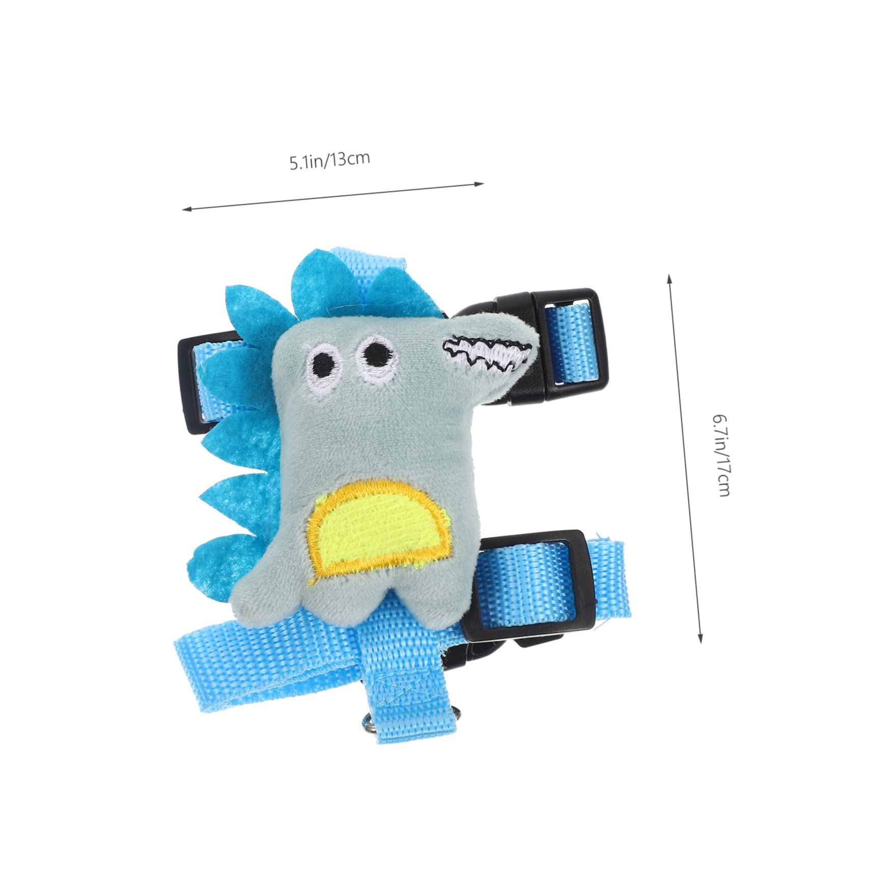 Garneck 1 Set Decorative Bunny Harness Lightweight Summer Rabbit Leash Kit for Small Pets Comfortable Traction Rope for Indoor Outdoor Activities Stylish Flexible Design