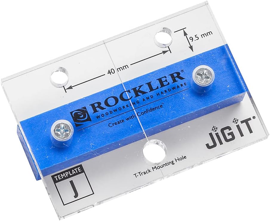 JIG IT® Hinge Plate Template J