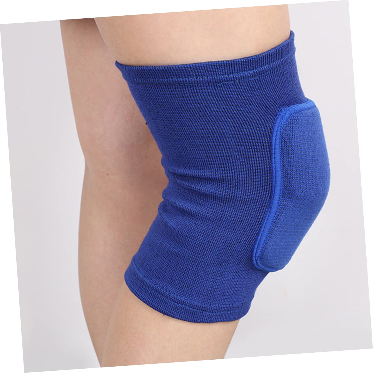 Gogogmee Knee Pads for Sports Large Sponge Pads Elastic Straps for Gym Basketball Football