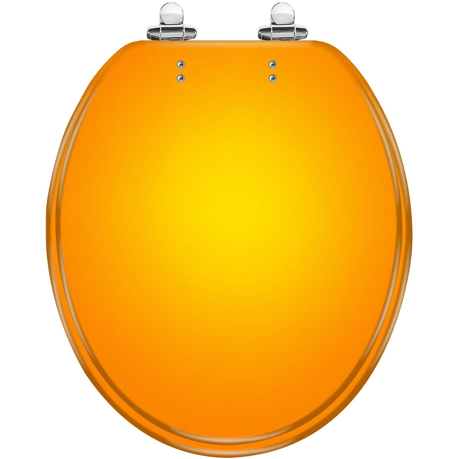 Tazyyzuu Multi4 Woven Resin Toilet Seat With Slow Close Lid And Quick-Release Hinges, Easy To Clean, Round(,16.5X14.5)