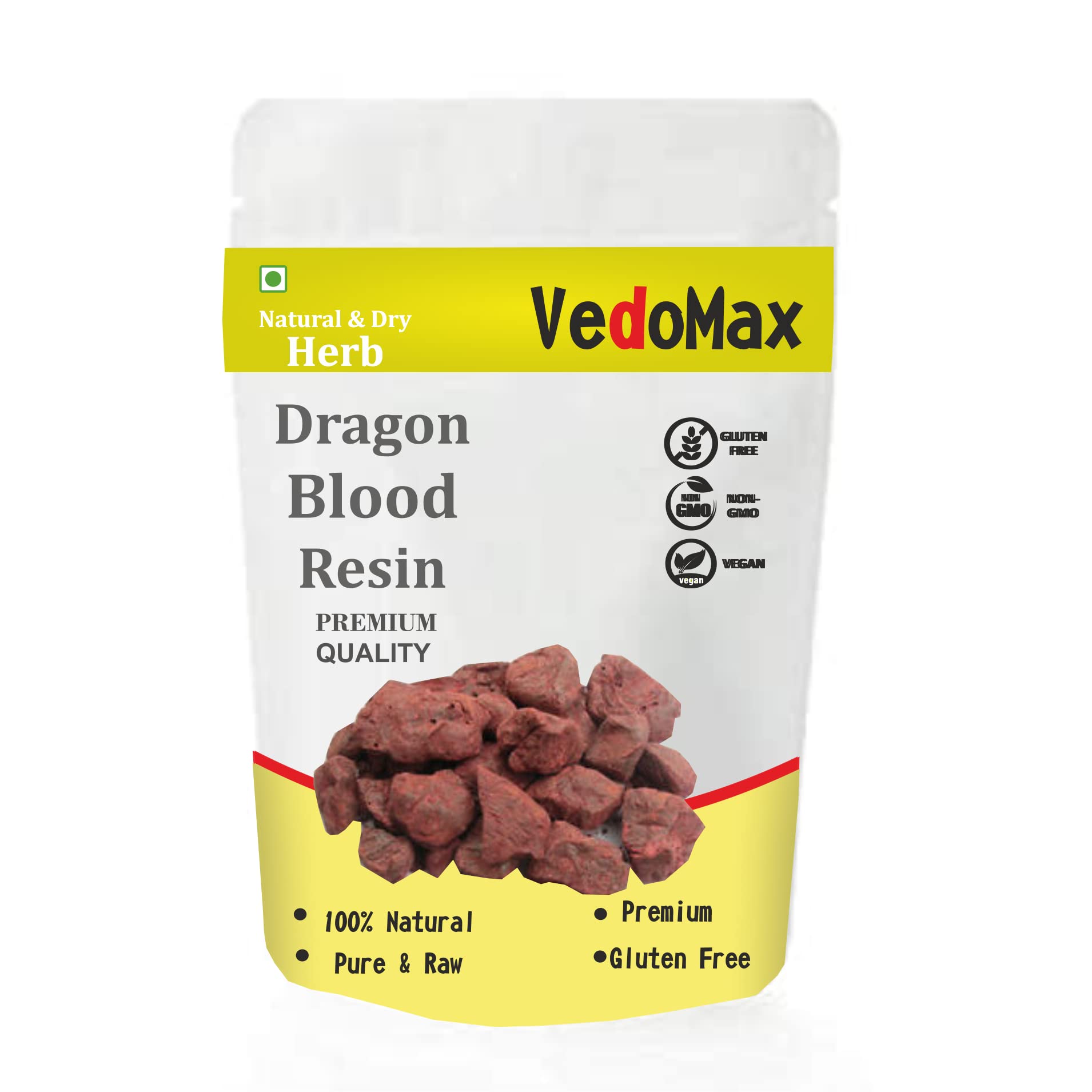 VedoMax Dragon Blood Resin | Dragon Blood Incense - 100 gm