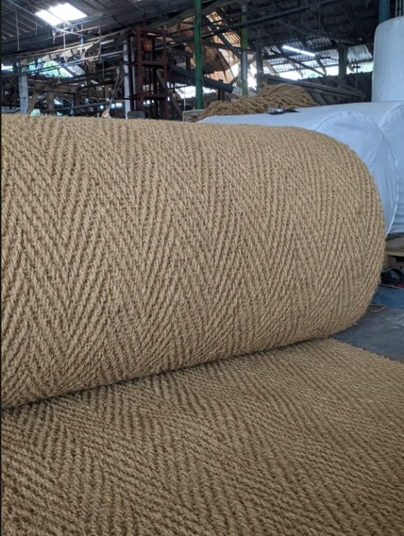 Image of Mat Cricket Pitch Mat, Brown Premium, 8' x 66'