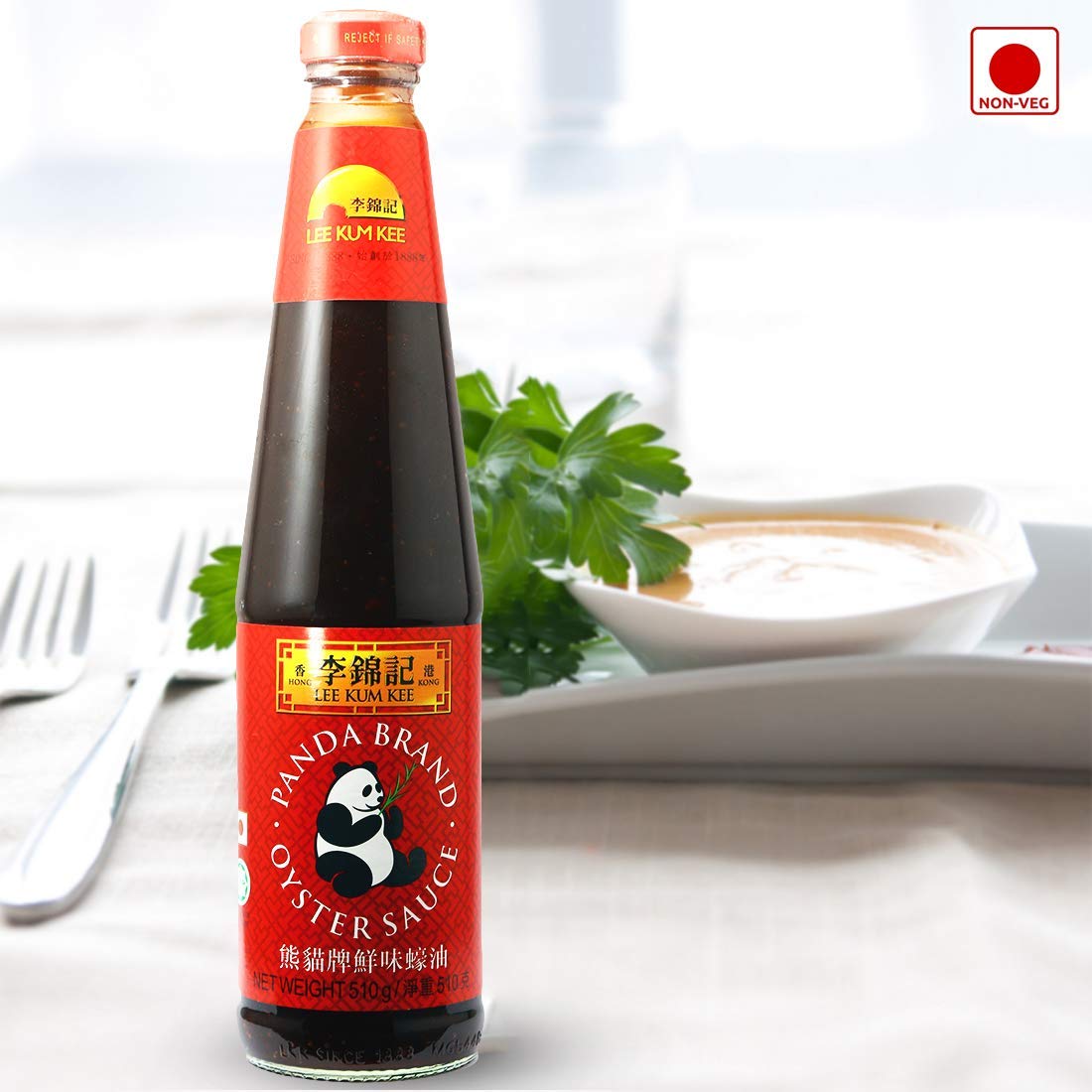 Lee Kum Kee Panda Brand Oyster Sauce, 18 oz ? 510 g, 6 Pack 1