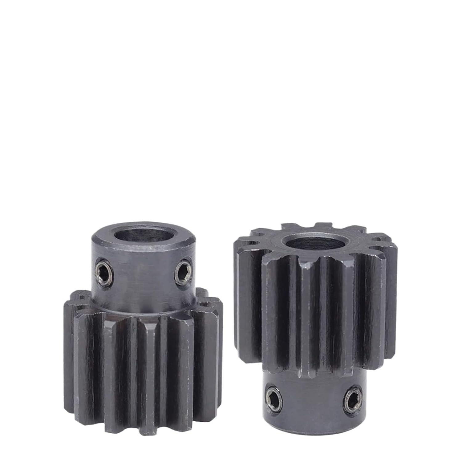 Spur Gear 2m12T/13T Bore Size 6/8/10mm SC45#Carbon Steel Teeth Height 20mm 1Pcs(2M13T - Bore 8 mm)