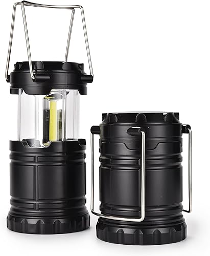 Miniatura 10 de Farol plegable para campamento, faroles LED superbrillantes que funcionan con pilas, para cortes de energía, emergencias en interiores, exteriores,