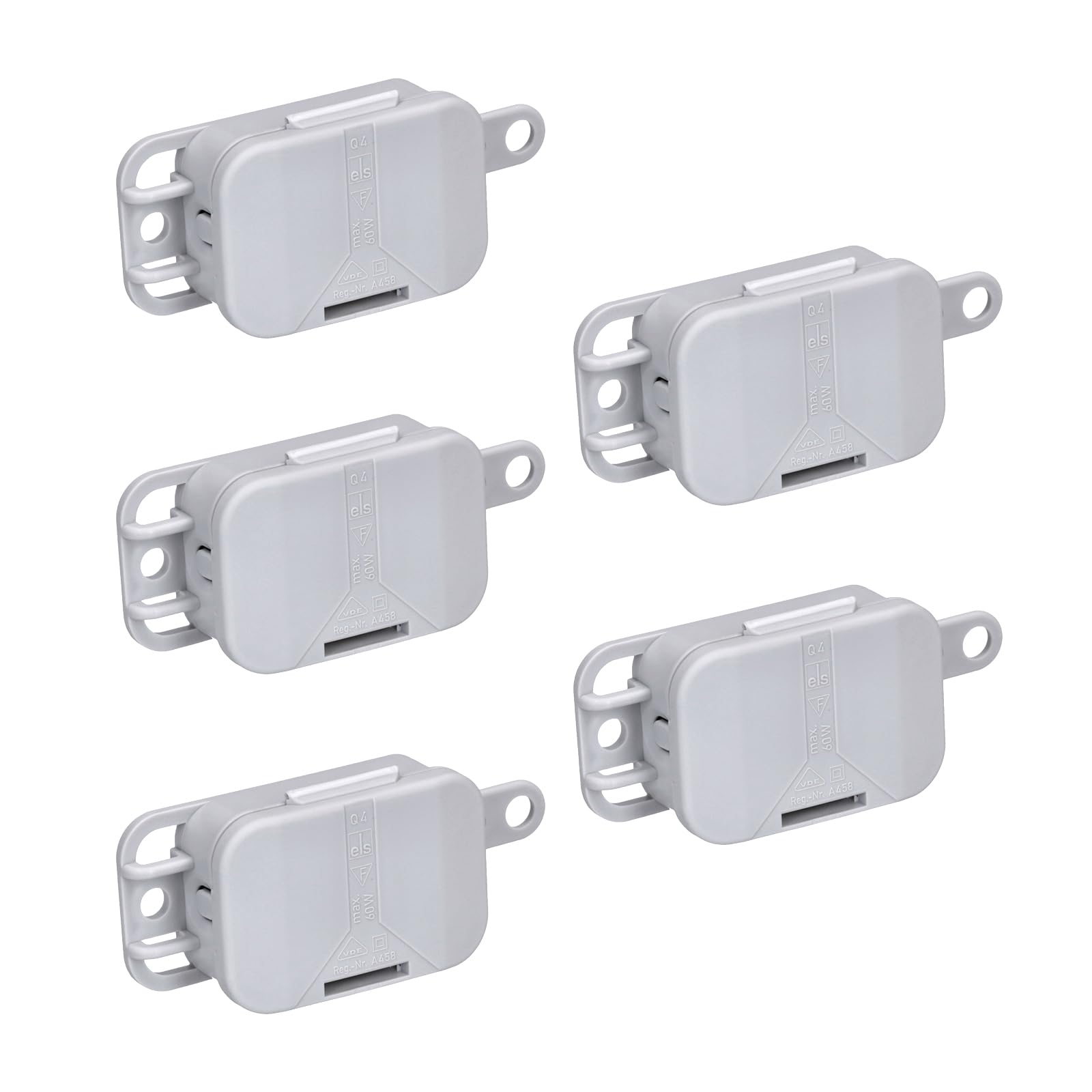 Spelsberg Abzweigdose IP20 Q4 grau 33490401 (5 Stück Abzweigdose) AK3-AT1-GL-M-X