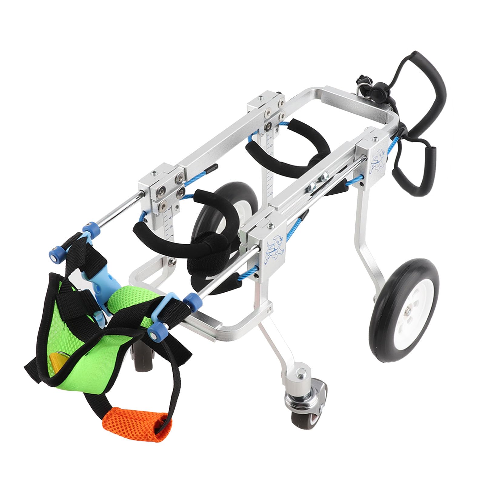 Juguetes de Gato, Mantiene a su M¨®vil y C¨®Modo, Arneses de Chalecos, Viaje con F¨¢CIL Almacenamiento y Transporte, Silla Ruedas para Peque?as para la Espalda, Mascota, Ayuda