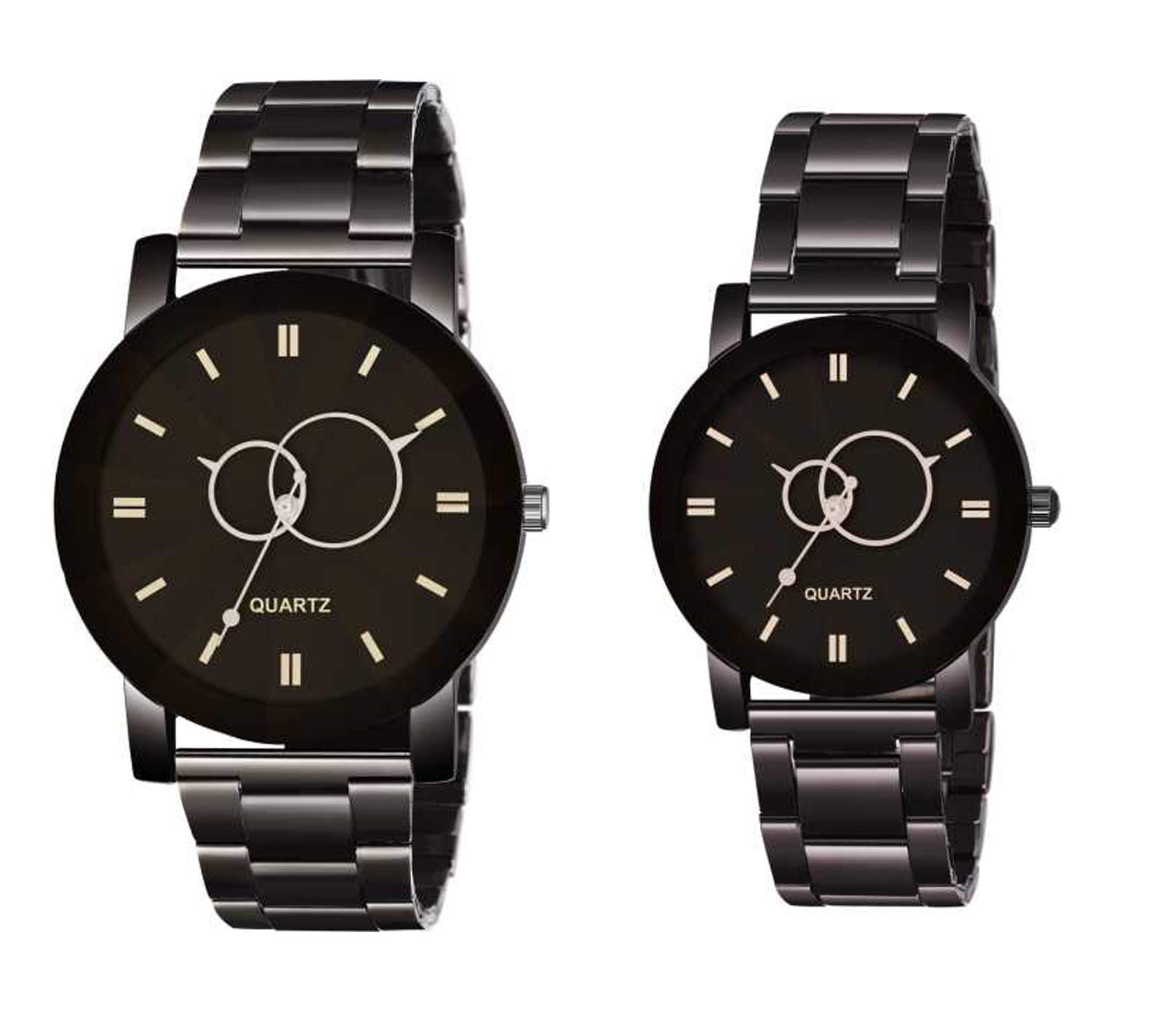 NiyatiFab Nx_Crystal-Baloon-BD-Chain-Couple Wrist Analog Watch - for Couple (B07WSM1GP3) Amazon Price History, Amazon Price Tracker