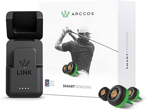 Arccos Smart Sensors Bundle - GEN 3+ Sensors, Link Pro