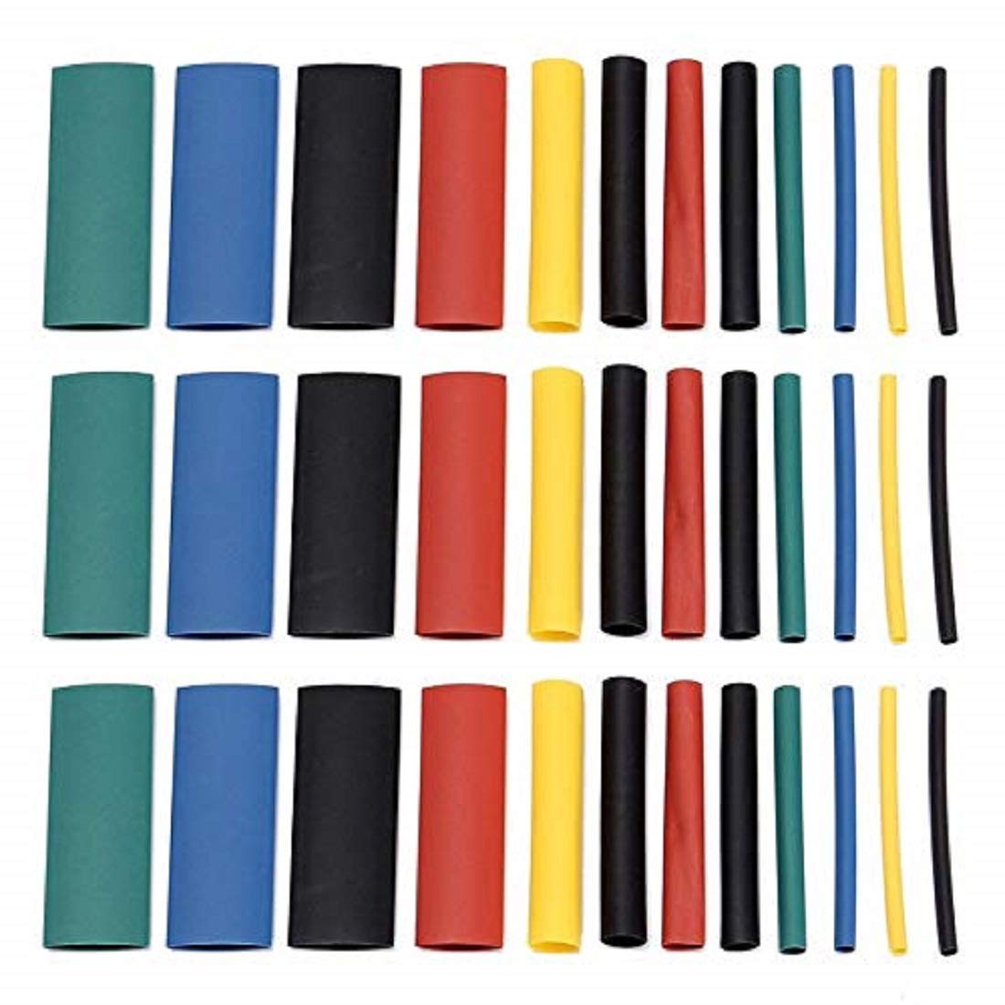 21PCS 6.0mm Colorful Silicone Rubber Heat Shrink Tube Assortment in bag : 3PCS*7color (Red, yellow, blue, green, white, black, transparent) x65mm (B08WKJG5LV) Amazon Price History, Amazon Price Tracker