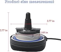 Vista 7 de BACKVOLT Tapa de gasolina, tapa del depósito de combustible 16117222391, 10844, 31848 compatible con Mini Cooper, BMW E39 E46 E60 E90 E92-128i 320i
