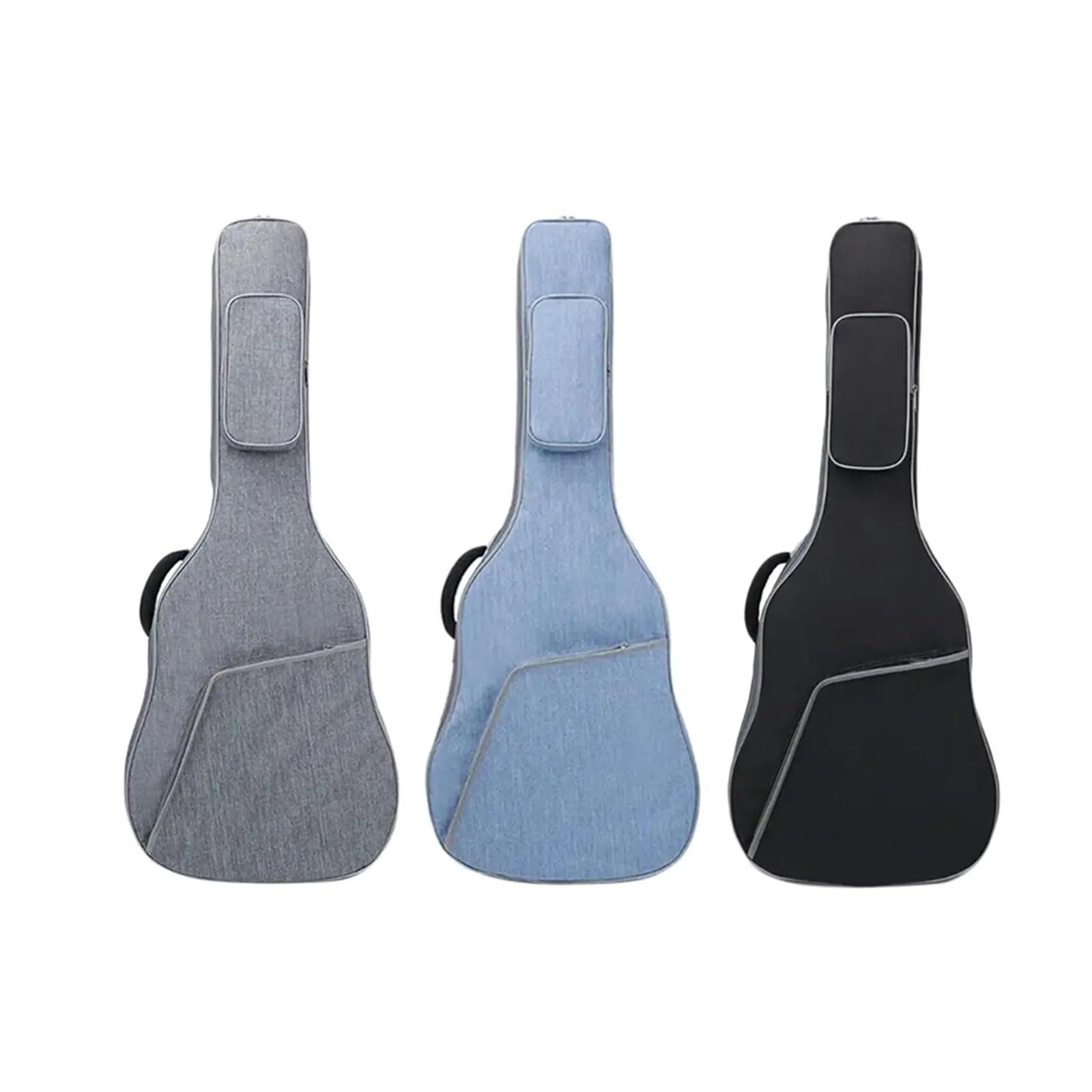 Zaino for chitarra elettrica Gig for chitarre acustiche Per Chitarra(Black)