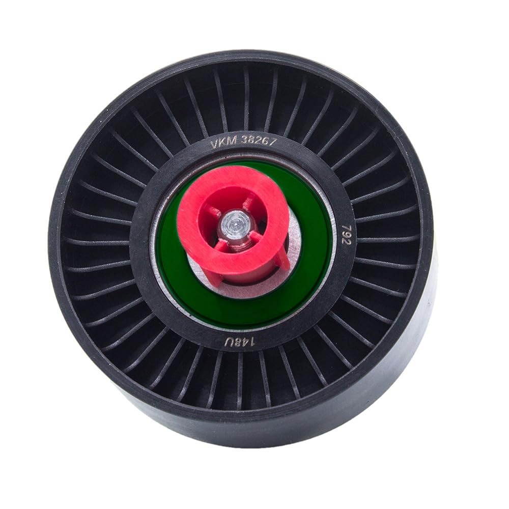 SKF V-Ribbed Belt Idler/Guide Pulley VKM 38267 Bottom Left Position Height 97 mm Length 95 mm Width 64 mm - OE Quality