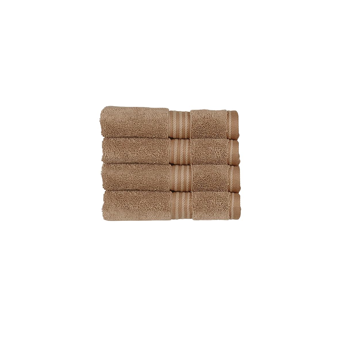 Christy Supreme Hygro 2 Hand Towels Set | Blush Pink | 100% Luxury Supima Cotton | Ultra Soft | Super Absorbent | 650GSM | Plush and Long Lasting — view 19
