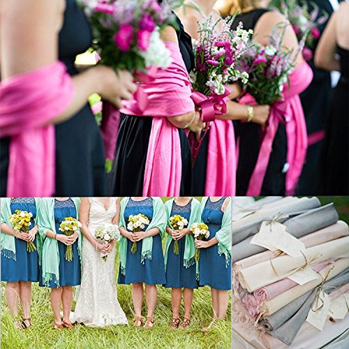 Cachecol feminino grande e macio com toque de caxemira pashmina xales leves(Tan/Camel)