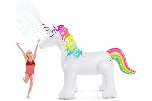 Inflatable Unicorn Sprinkler for Kids