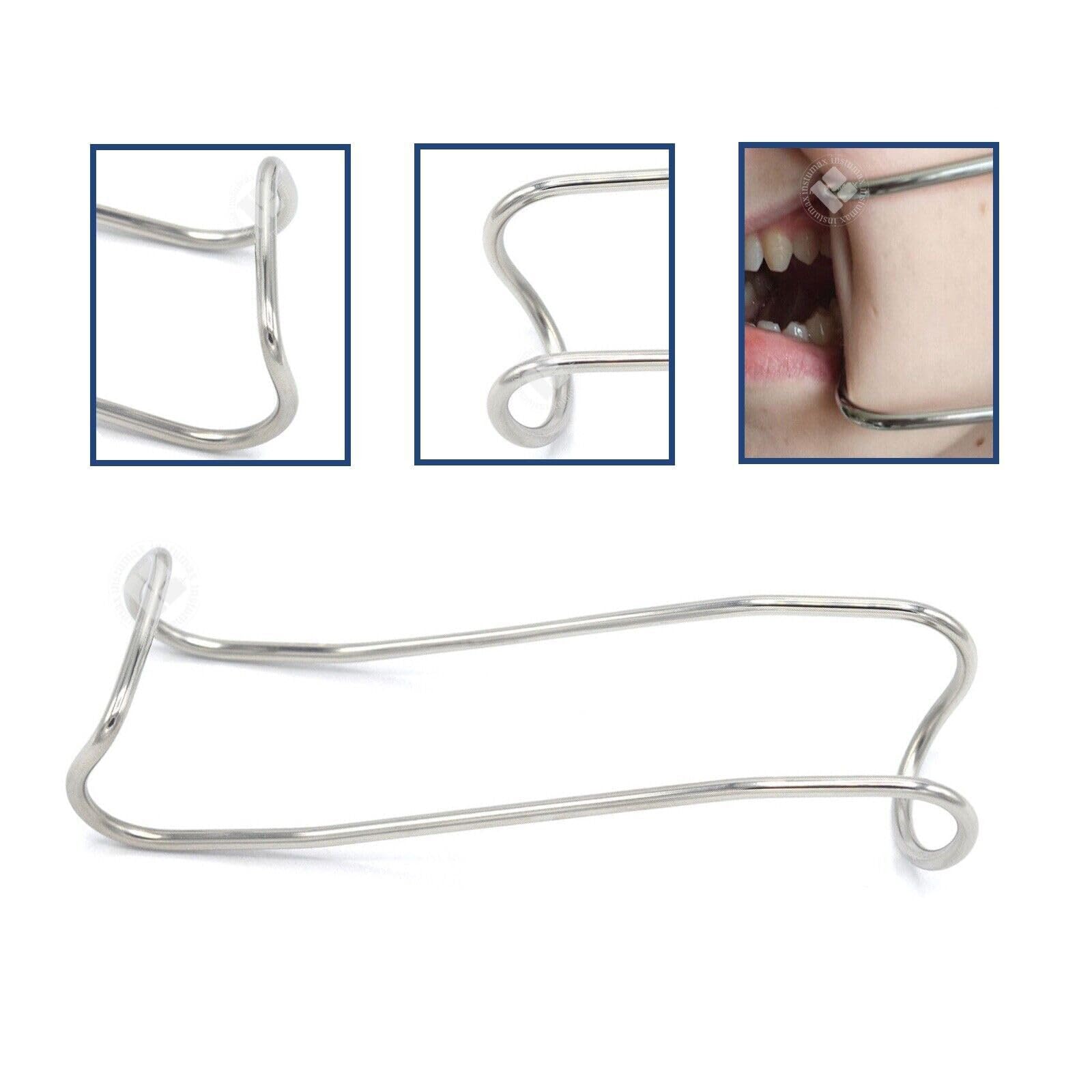 INSTUMAX Sternberg Cheek Retractor Dental Mouth Opener Lab Surgical Instruments CE - Handmade Stainless Steel Instruments