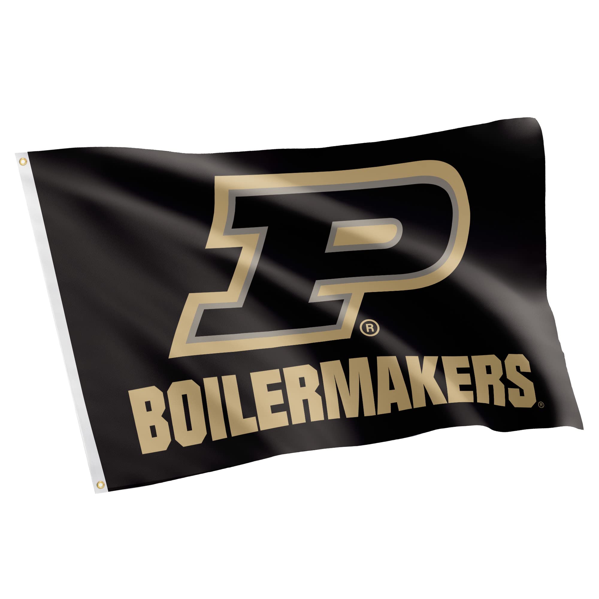 Desert Cactus Purdue University PU Flag - 3 x 5 Feet Boilermakers Banner, Indoor/Outdoor Durable Fabric, 100% Polyester Design (Style A)